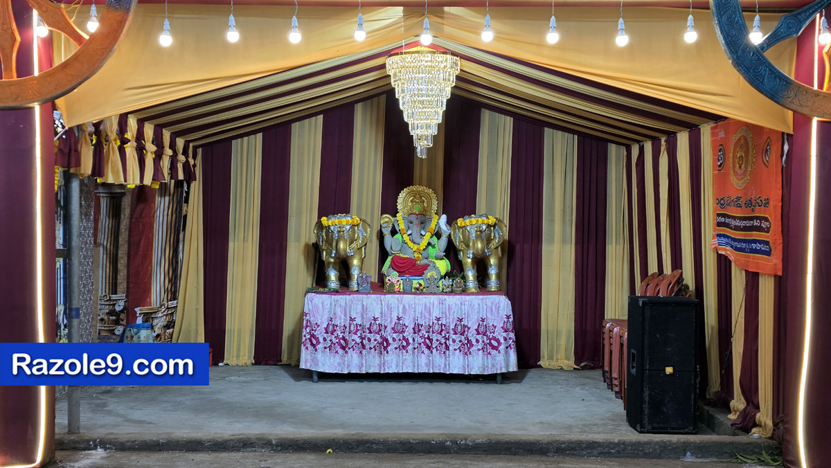 Razole Taluka Ganesh Nimajjanam